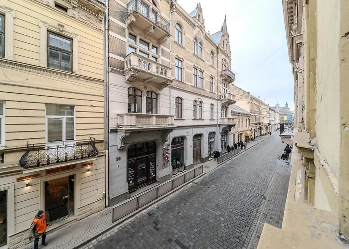 Near Palac Potocki Lviv