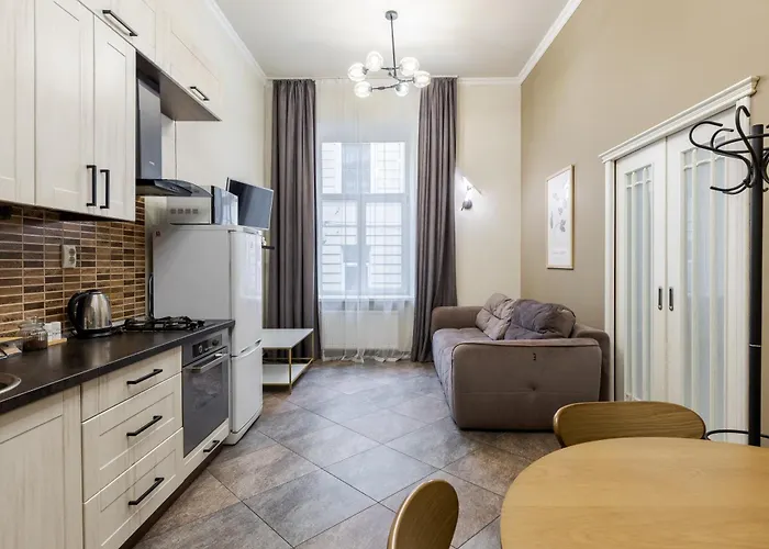 Near Palac Potocki Lägenhet